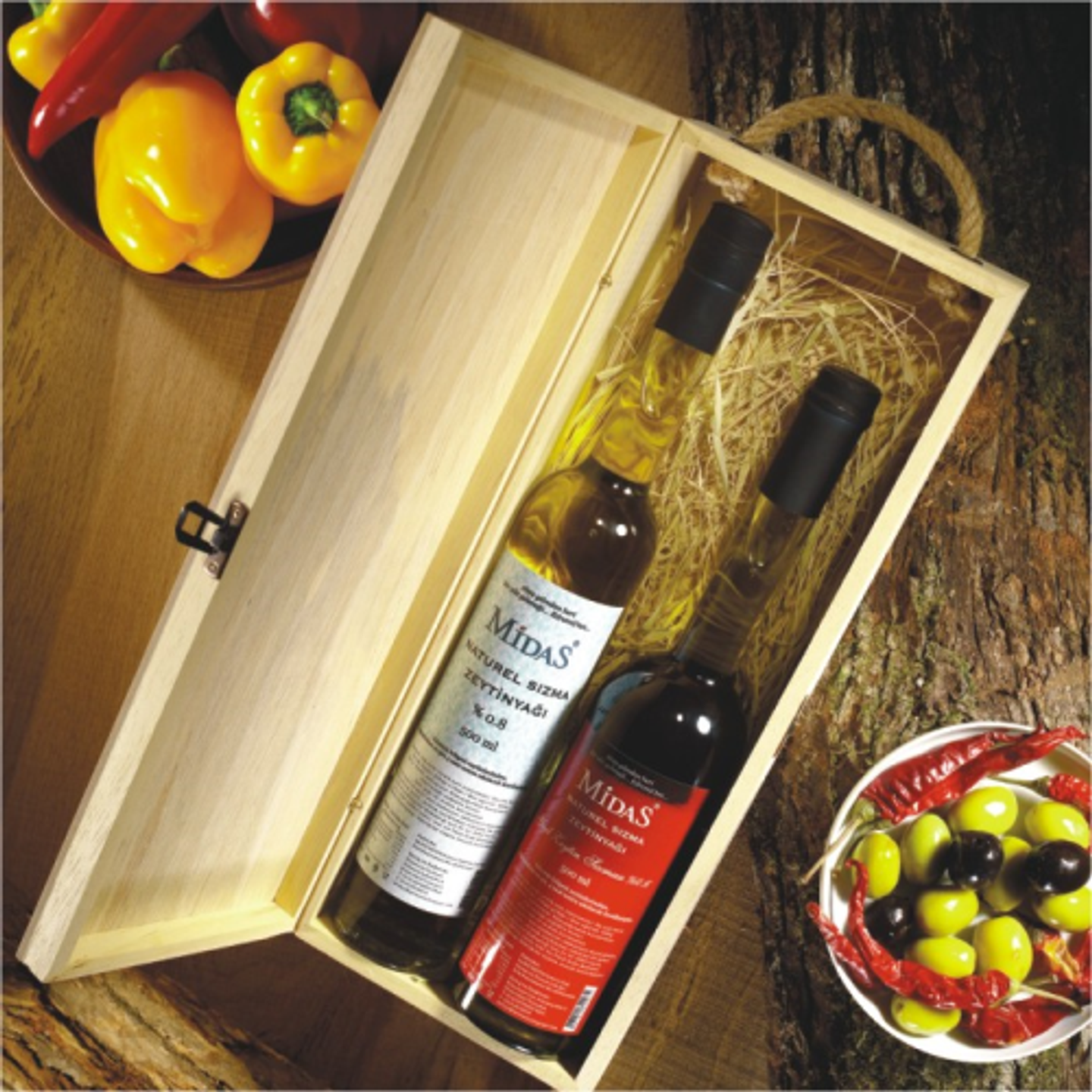 Kalamata 'Natürel' Zeytinyağı Seti