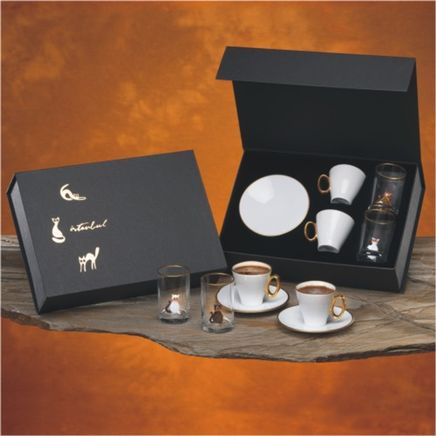 İstanbul'un Kedileri Kahve Seti