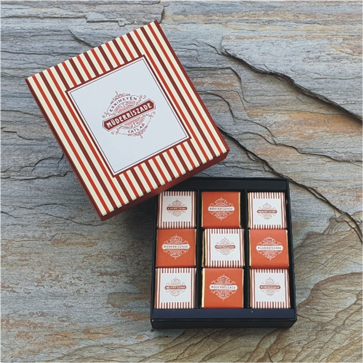 Kolonya + Madlen Çikolata Seti