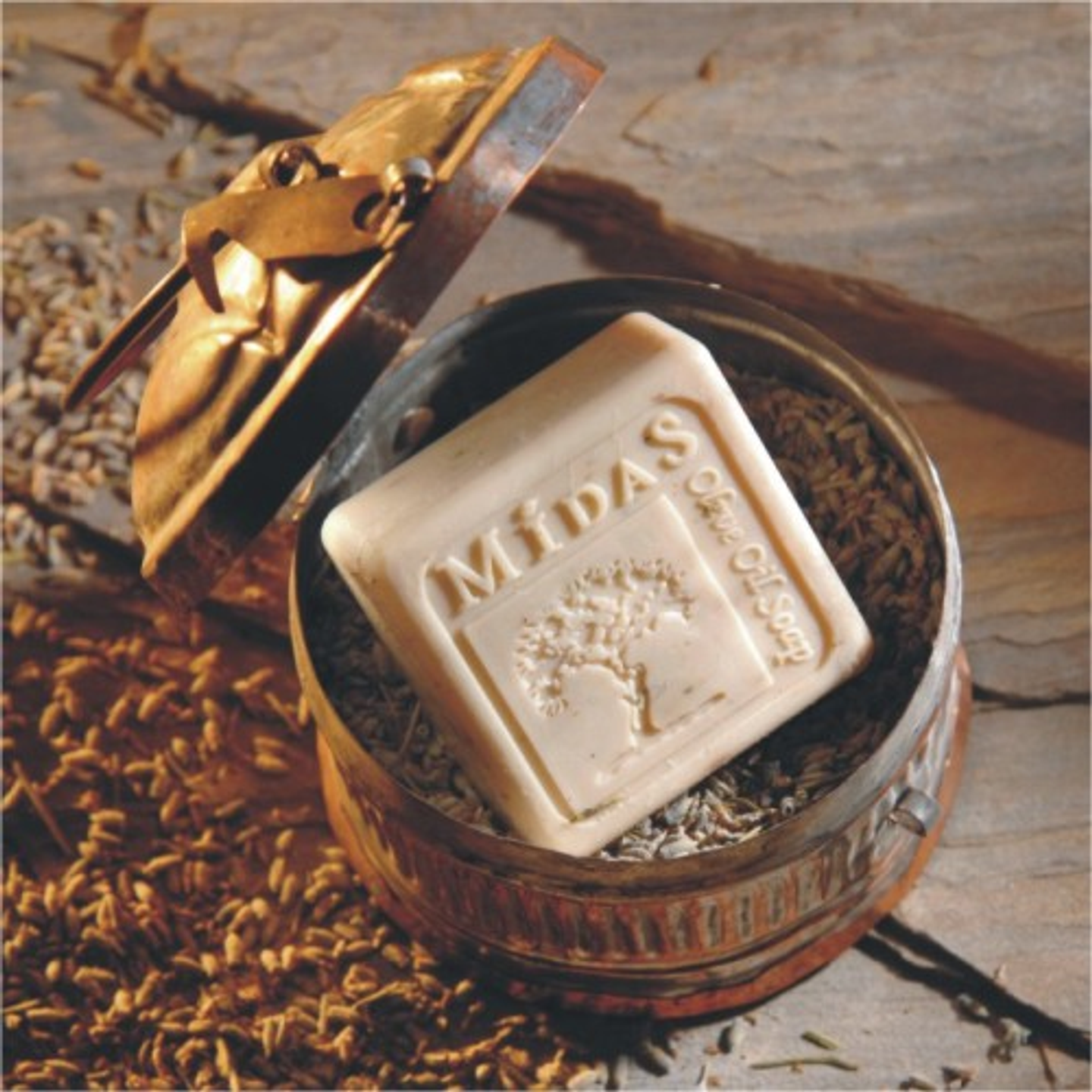 Midas %100 Saf Zeytinyağı Sabunu 'Lavantalı'