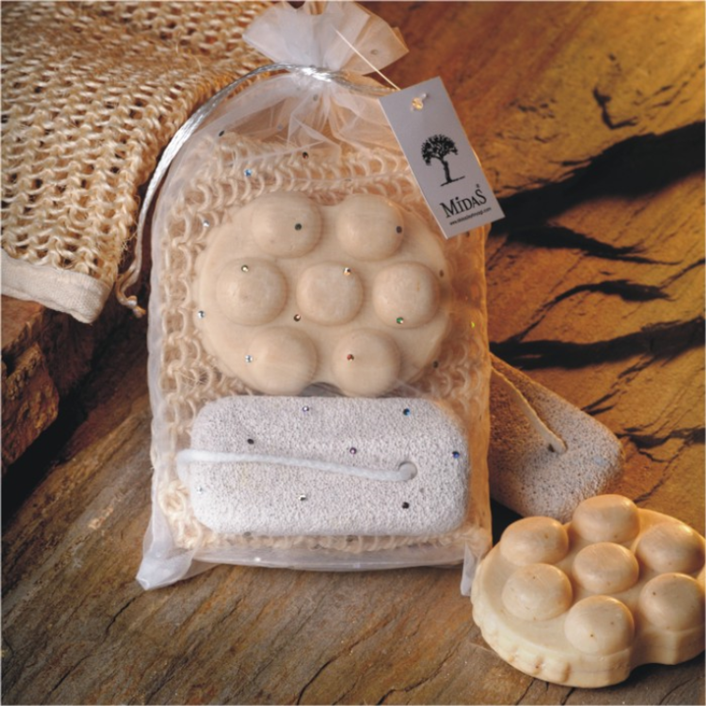 Natürel Lif + Masaj Sabunu + Topuk Taşı Seti