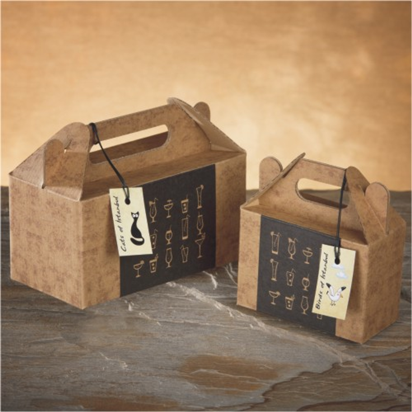 Boncuk Kahve Yanı Su Bardağı