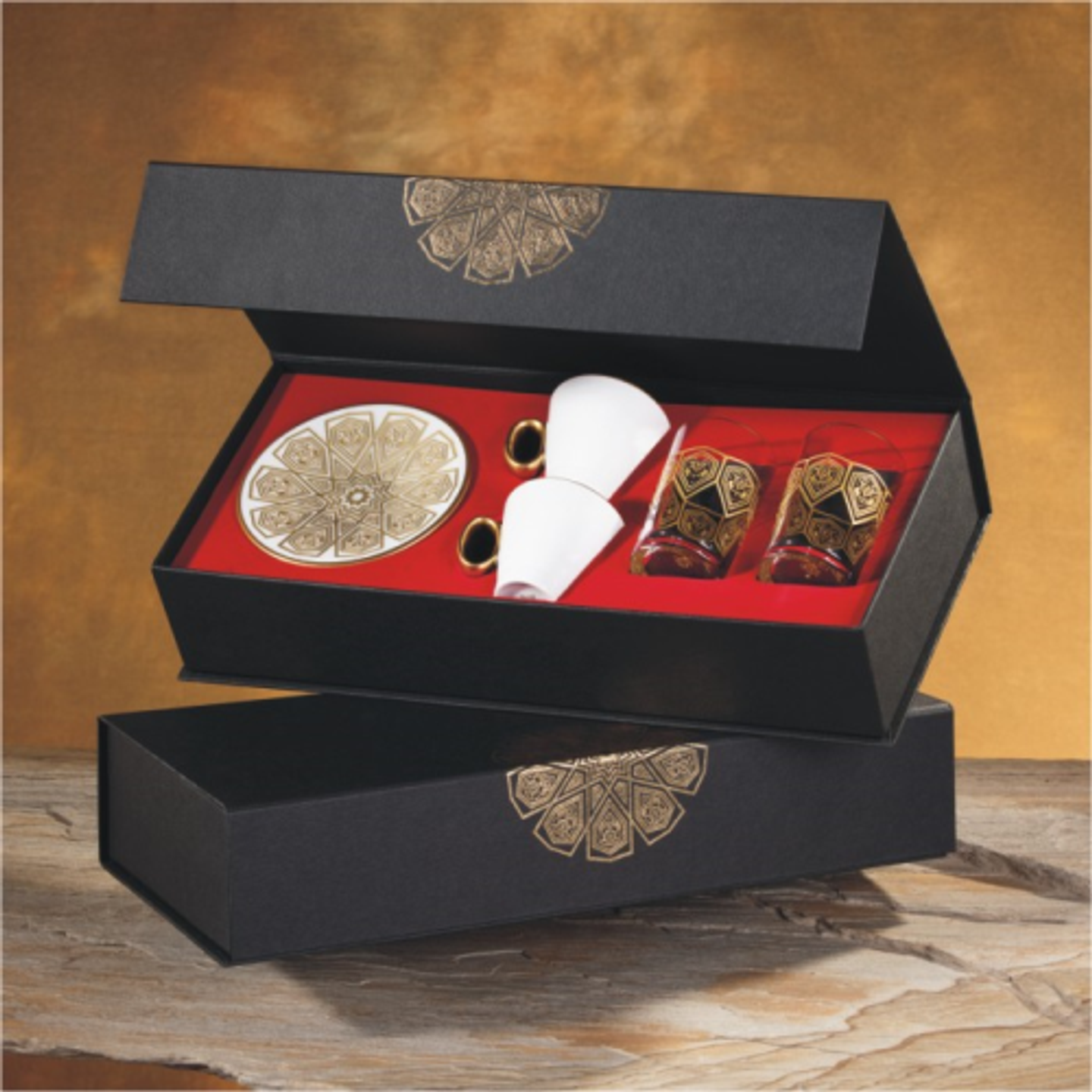 Selçuklu Kahve Seti ´Antrasit´