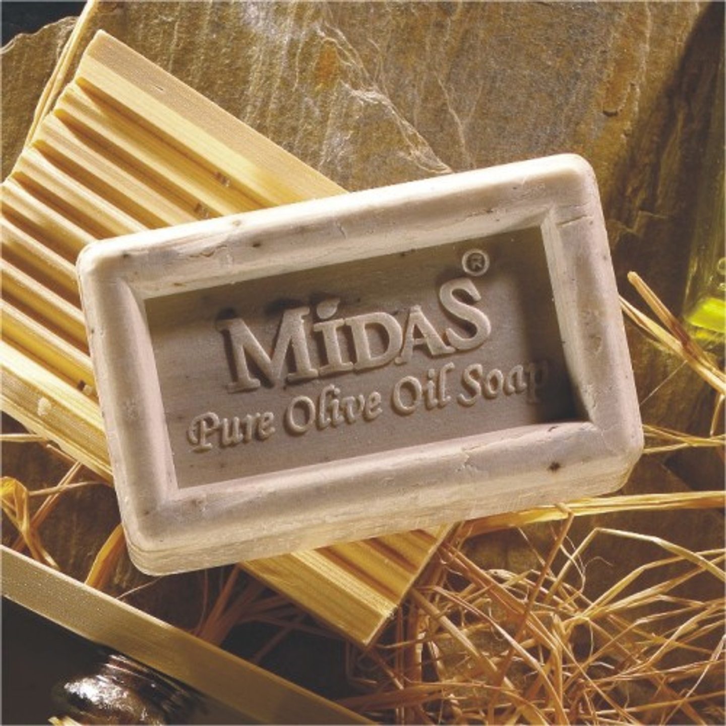 Midas %100 Saf Zeytinyağı Sabunu 'Saf Beyaz'